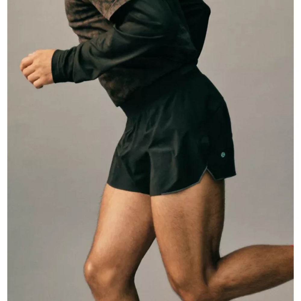 Lululemon Men’s Fast and Free Split 3” Shorts w/ Liner Sz M - LIKE NEW! - Picture 2 of 7